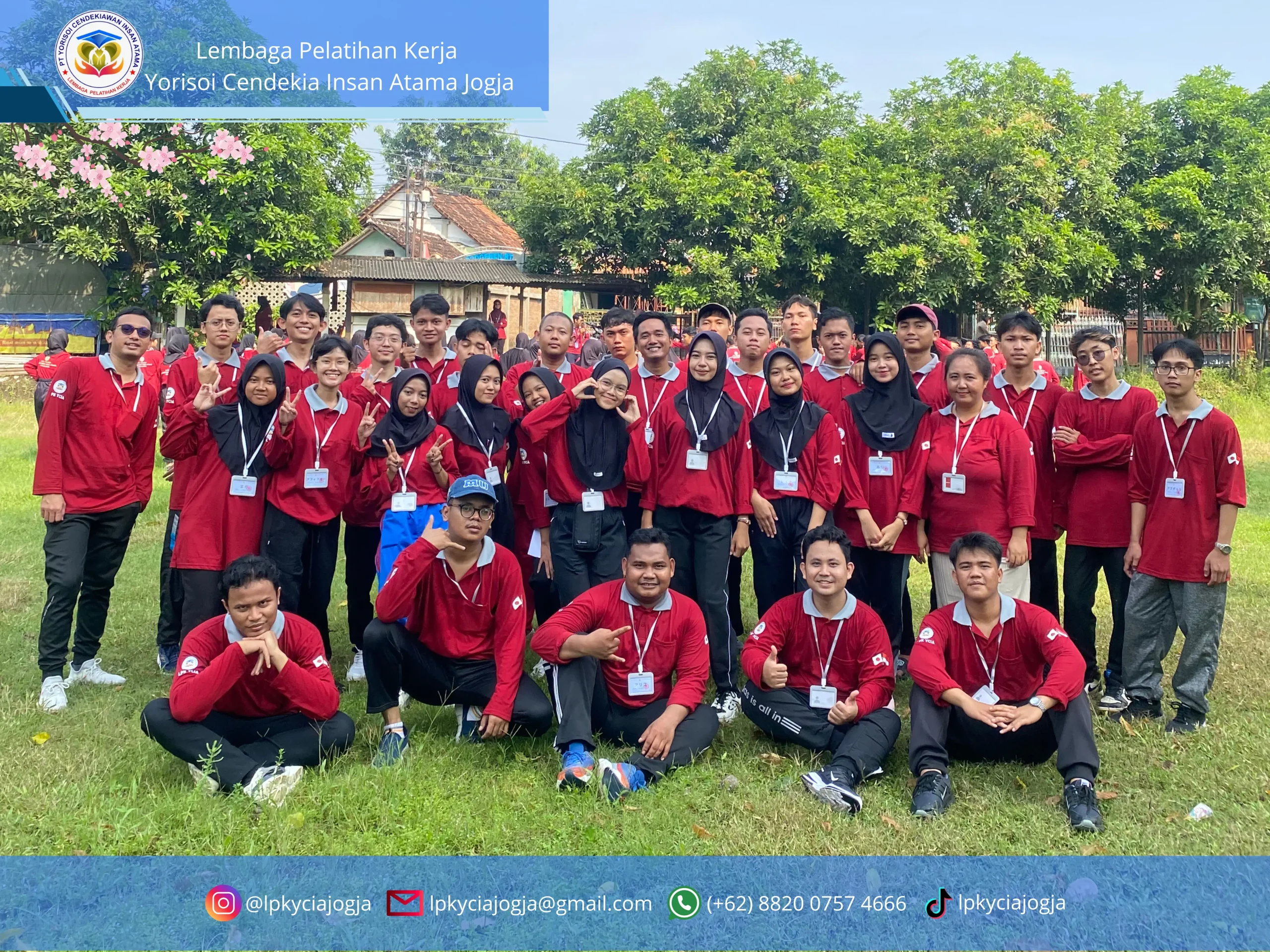 kerja di bidang pertanian LPK Yorisoi Cendekia Insan Atama (YCIA) Yogyakarta