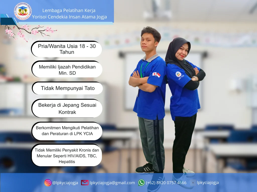 Berapa Minimal Usia Masuk LPK Jepang?